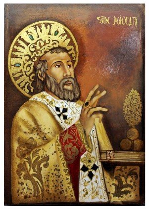 SAN NICOLA 22X32 CM
