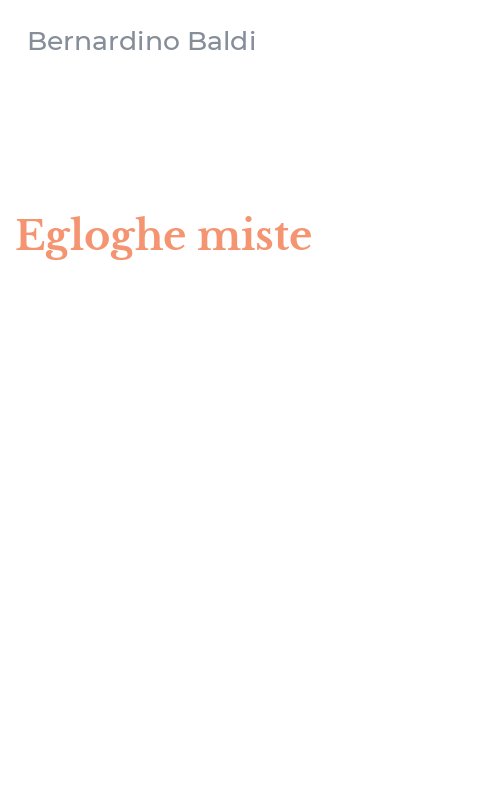 Egloghe miste