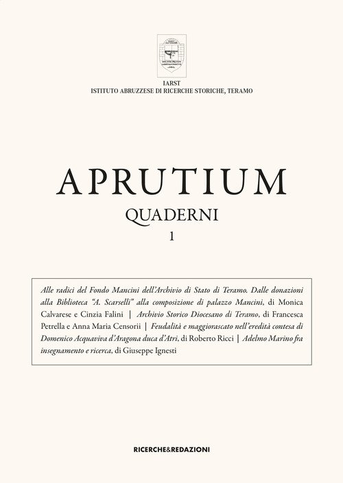 Aprutium. Quaderni