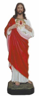 STATUA GESU' SACRO CUORE