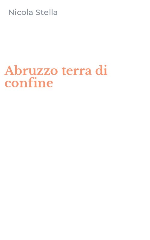 Abruzzo terra di confine