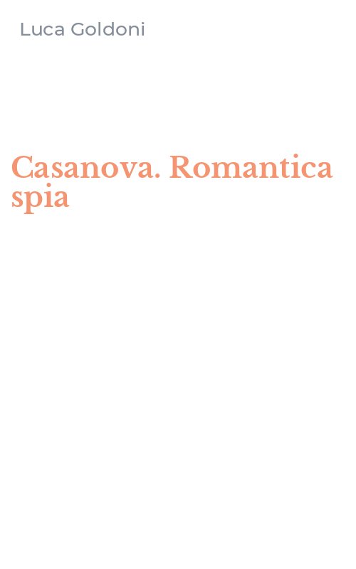 Casanova. Romantica spia