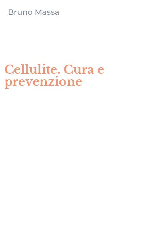 Cellulite. Cura e prevenzione