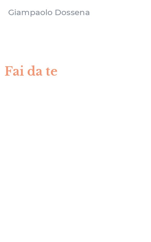 Fai da te