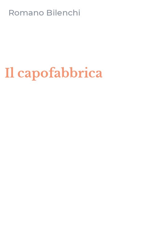 Il capofabbrica
