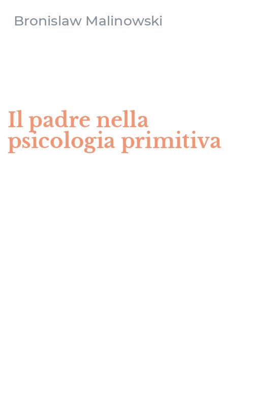 Il padre nella psicologia primitiva