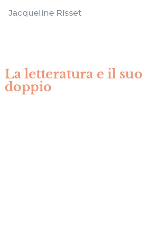 La letteratura e il suo doppio