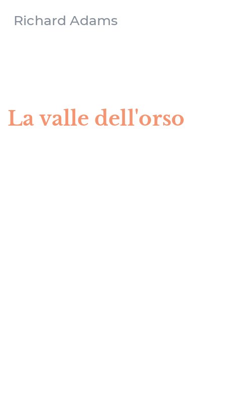 La valle dell'orso