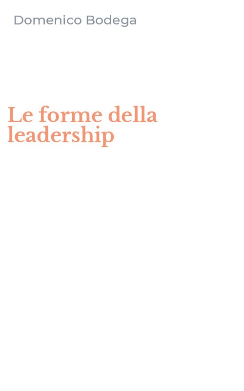 Le forme della leadership