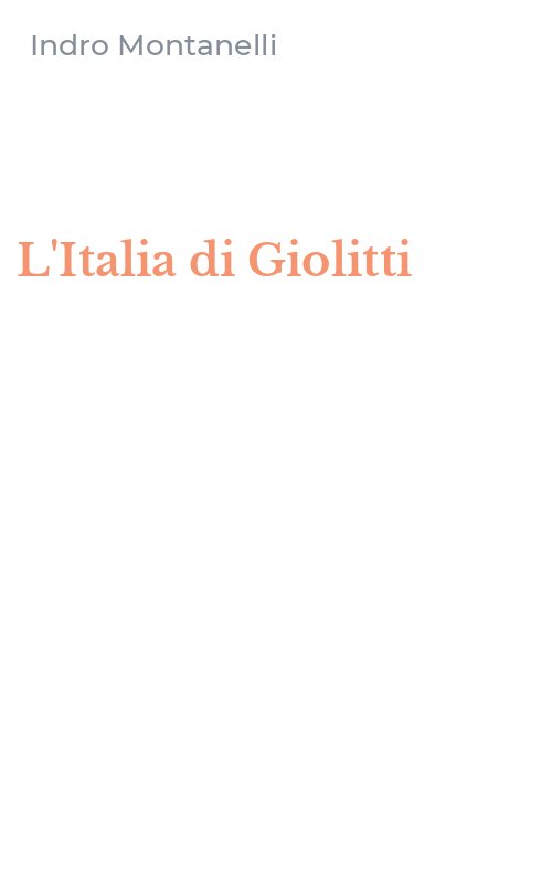 L'Italia di Giolitti