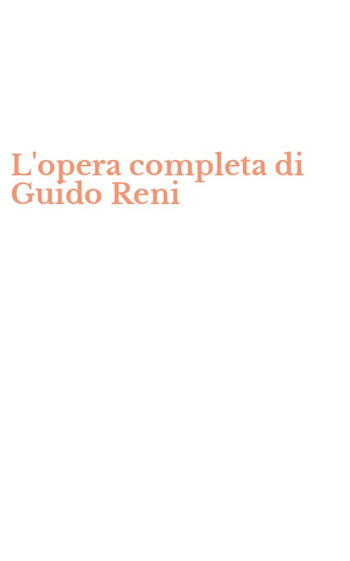 L'opera completa di Guido Reni