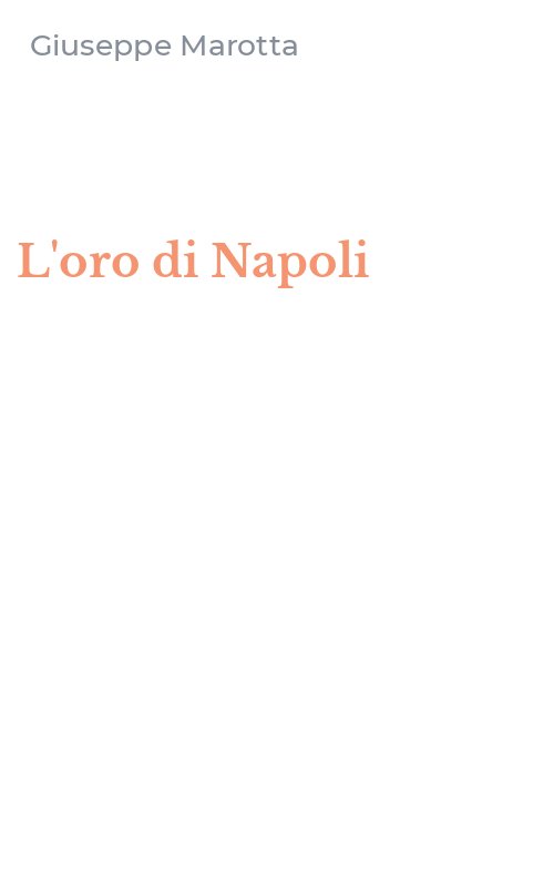 L'oro di Napoli