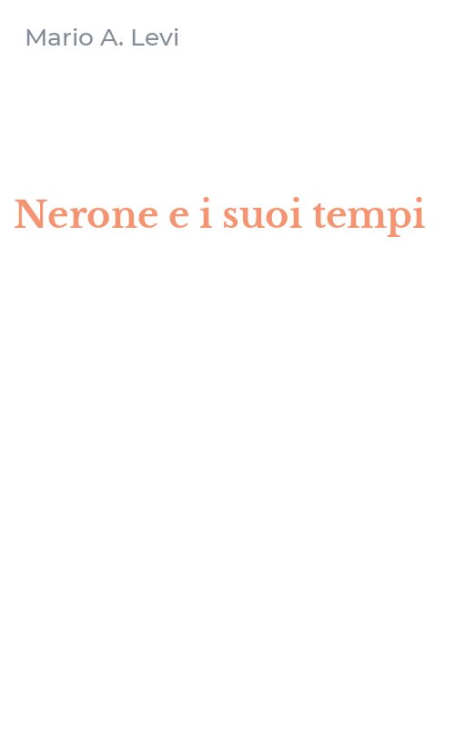 Nerone e i suoi tempi