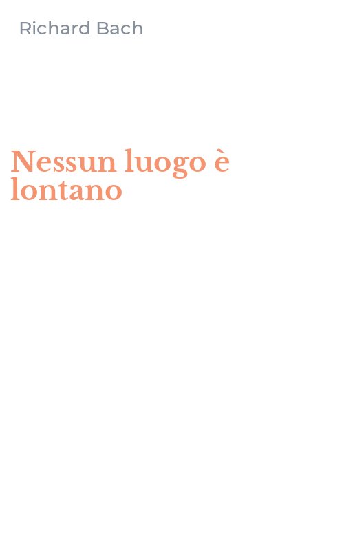 Nessun luogo è lontano