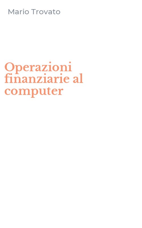 Operazioni finanziarie al computer