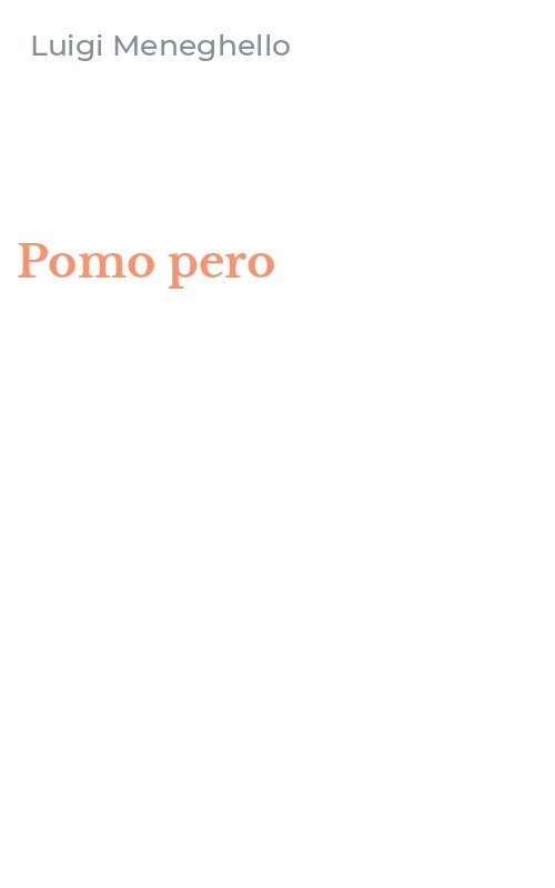 Pomo pero