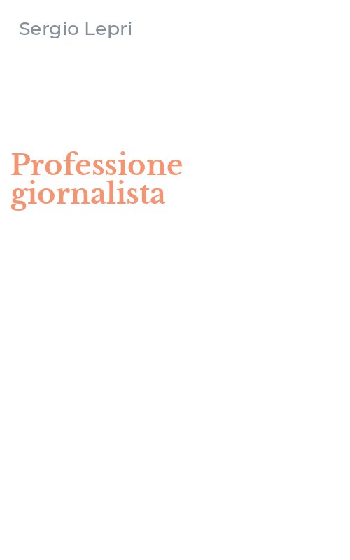 Professione giornalista