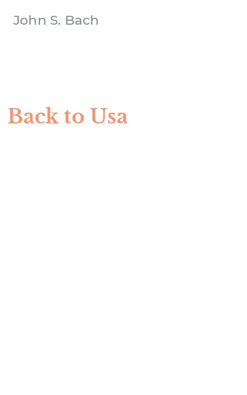 Back to Usa
