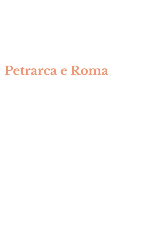 Petrarca e Roma