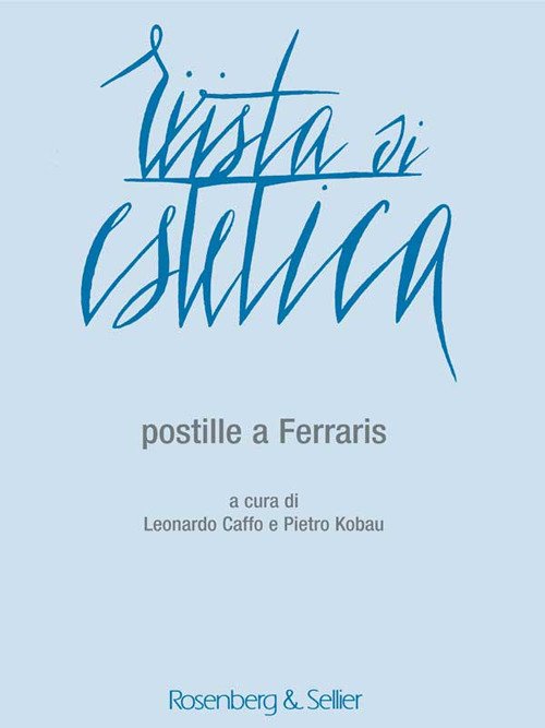 Rivista di estetica