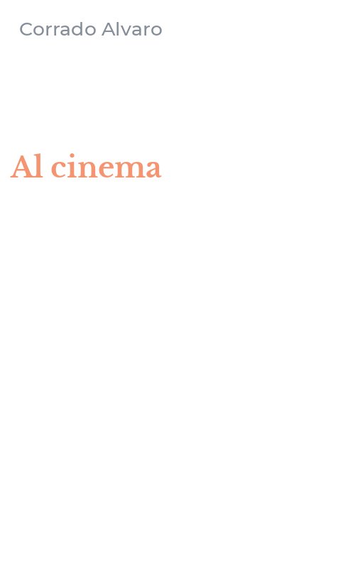 Al cinema