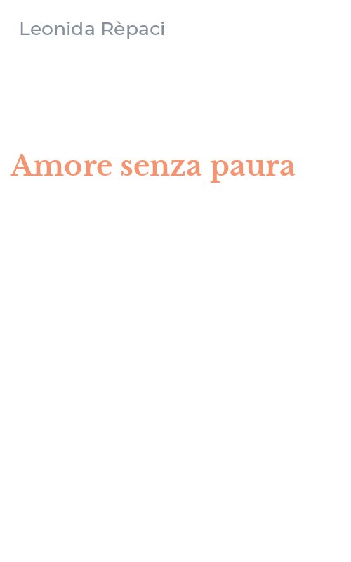 Amore senza paura