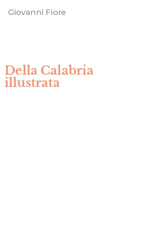 Della Calabria illustrata