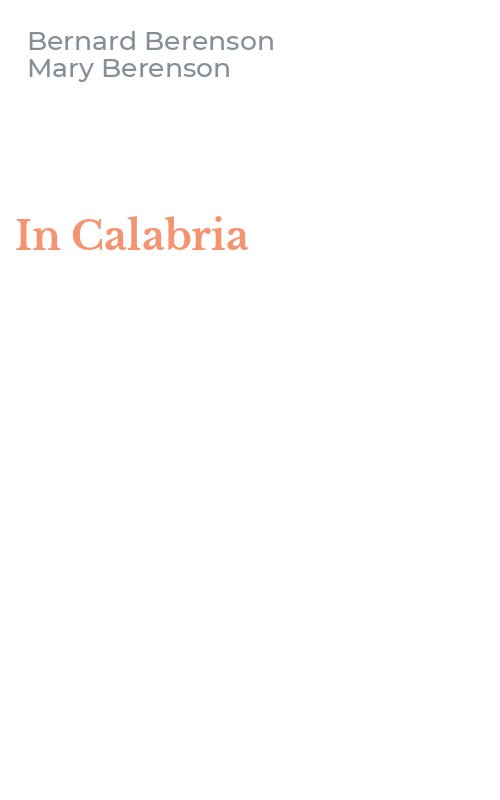 In Calabria