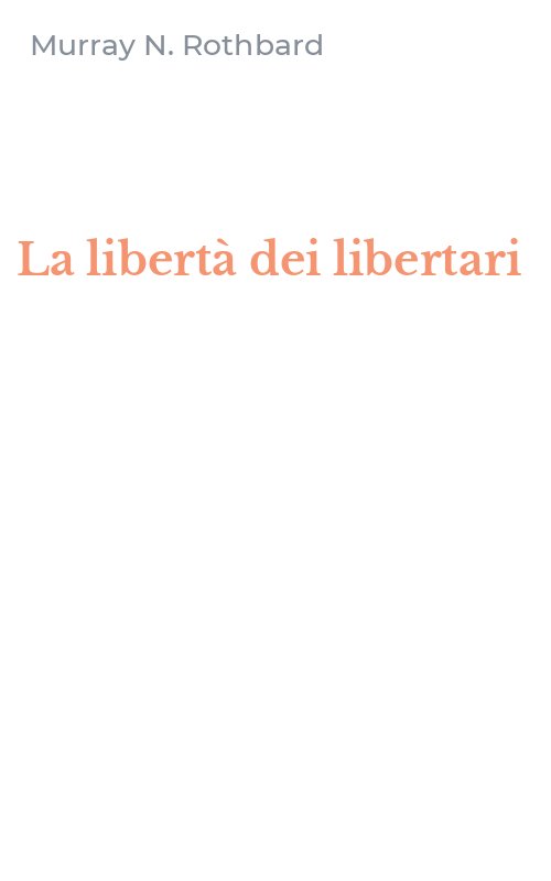 La libertà dei libertari