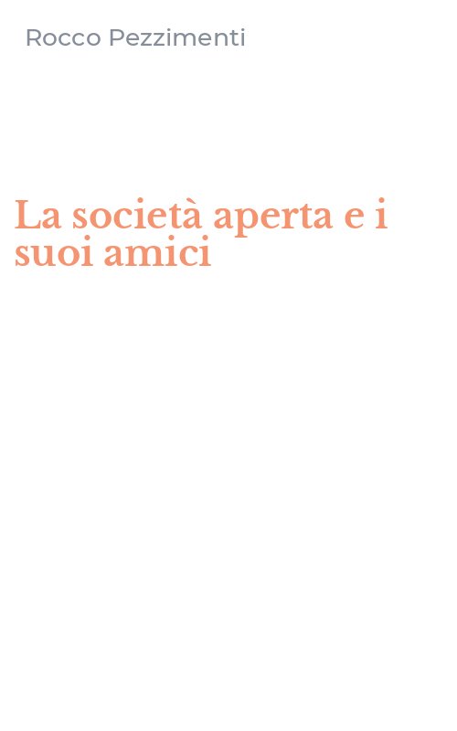 La società aperta e i suoi amici