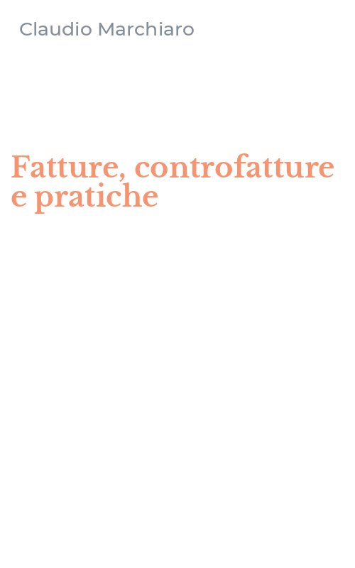 Fatture, controfatture e pratiche