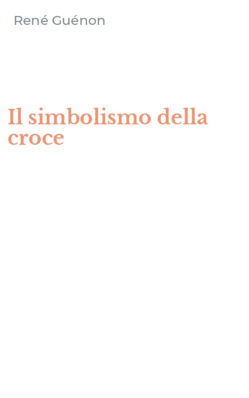 Il simbolismo della croce