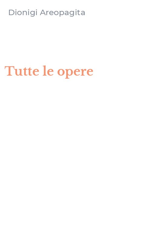 Tutte le opere