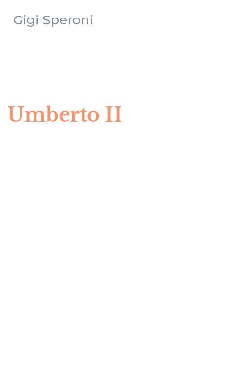 Umberto II