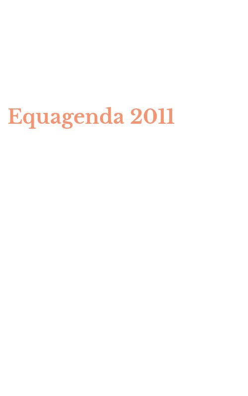 Equagenda 2011