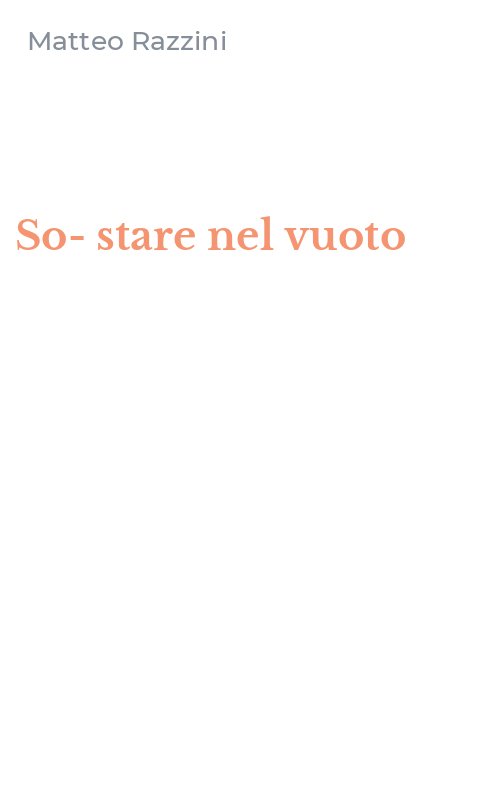 So-stare nel vuoto