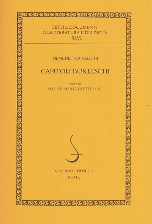 Capitoli burleschi