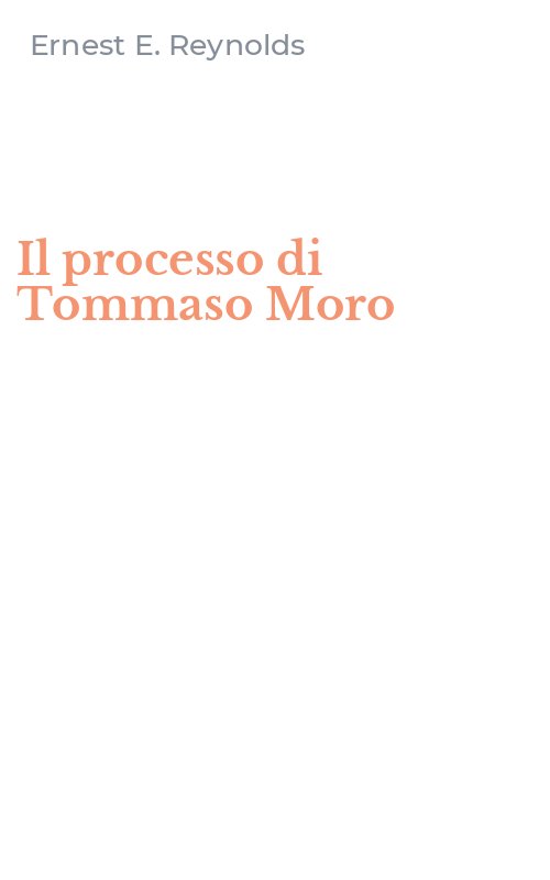 Il processo di Tommaso Moro
