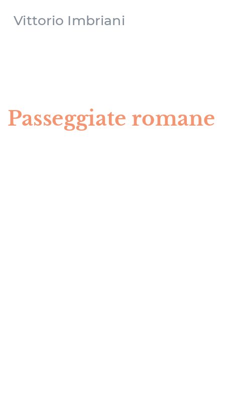 Passeggiate romane
