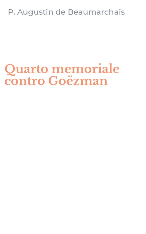 Quarto memoriale contro Goëzman