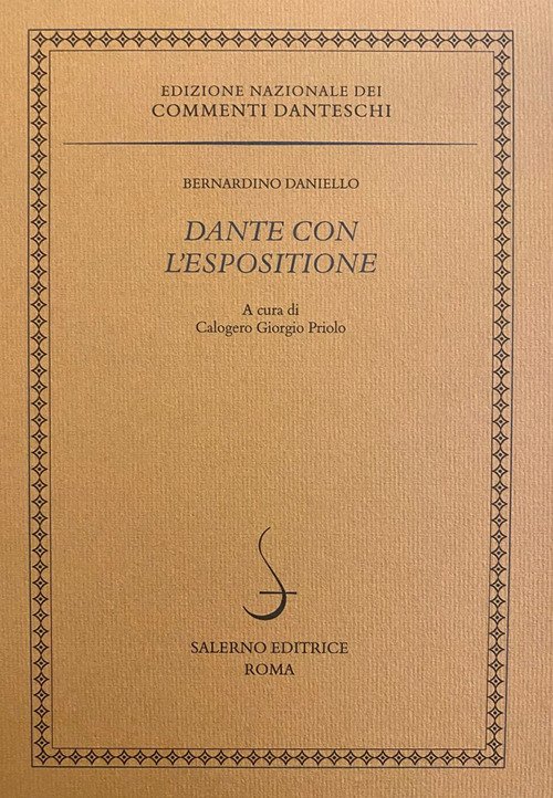 Dante con l'Espositione