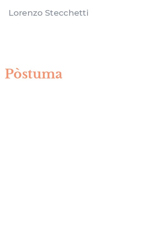 Pòstuma