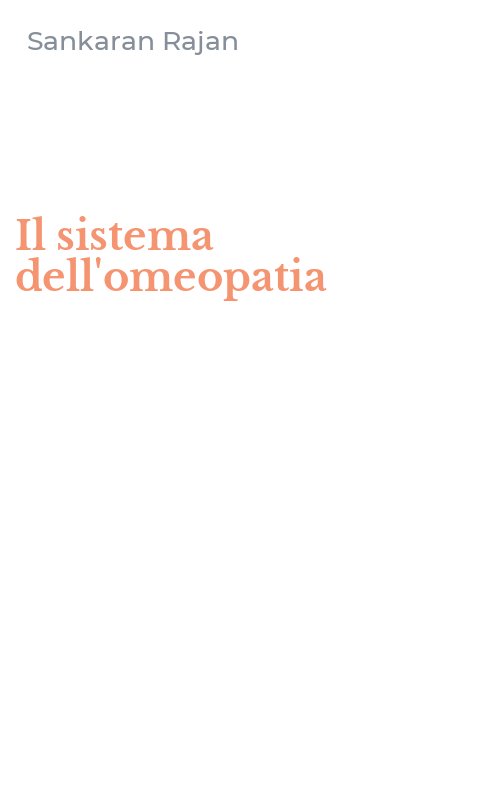 Il sistema dell'omeopatia