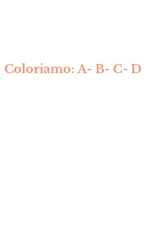 Coloriamo: A-B-C-D
