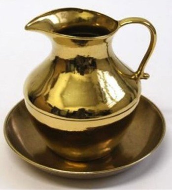 BROCCA PER MANUTERGIO IN OTTONE ANTICO
