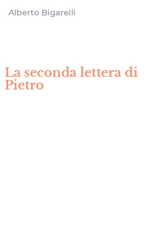 La seconda lettera di Pietro