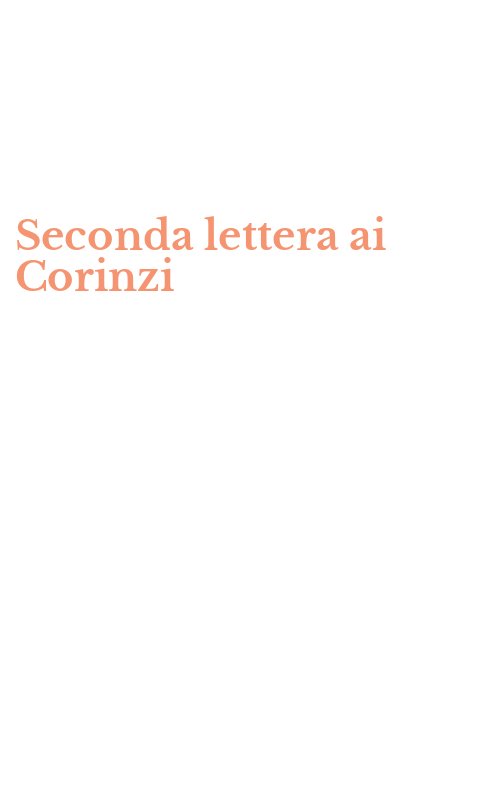 Seconda lettera ai Corinzi