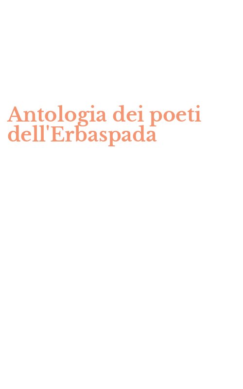 Antologia dei poeti dell'Erbaspada