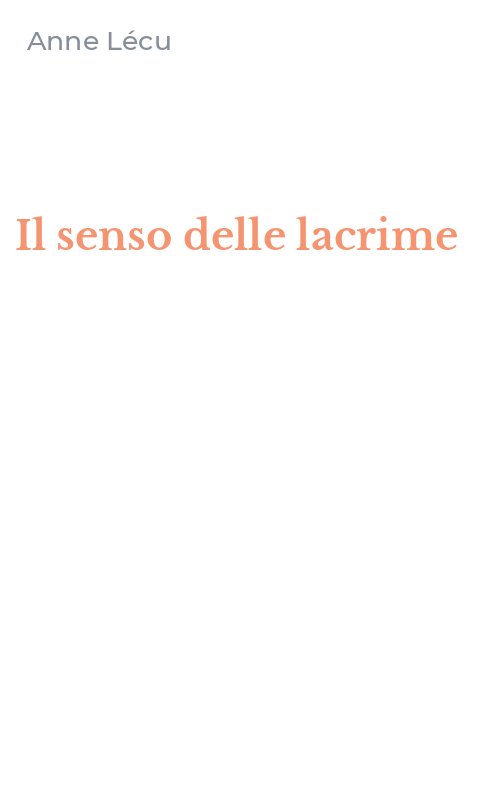 Il senso delle lacrime