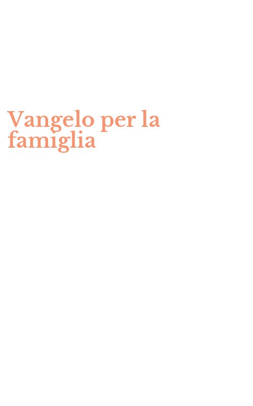 Vangelo per la famiglia